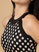 CUKOO padded Polka-Dot Retro Glam Skirted Swimwear