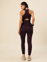 Cukoo Plum Animal Print Sports Bra and Legging Set