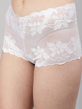 CUKOO Women White Nylon Hipster Panty - Cukoo 